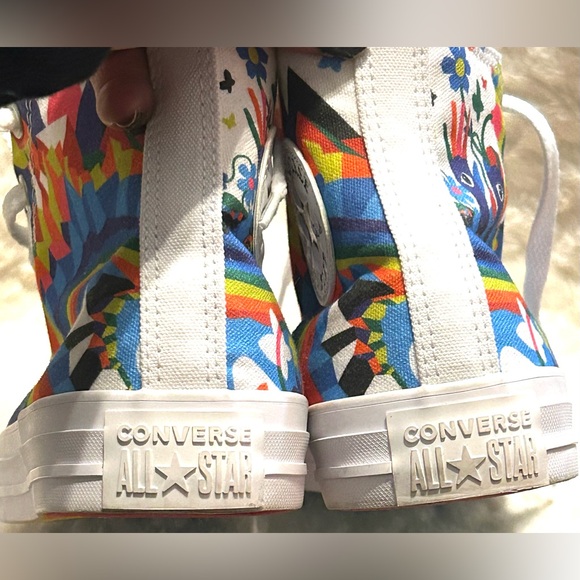 Converse Chuck Taylor All Star High top Pride Unisex wms. Sz. 7.5 men’s sz.5.5 - Picture 11 of 12